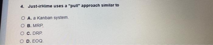 1. MIS is important for physical distribution