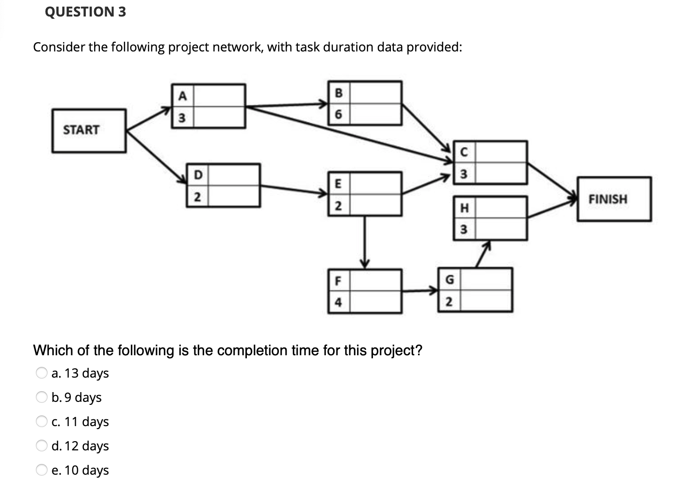 Please help QUESTION 3 Consider the following