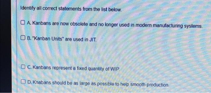 Identify all correct statements from the list