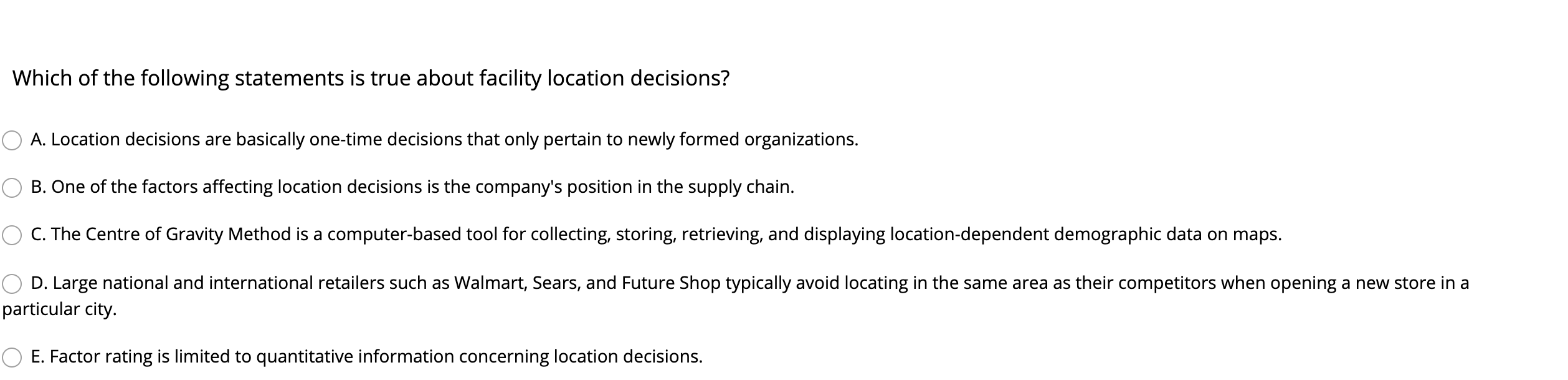 A forecasting method has produced the following
