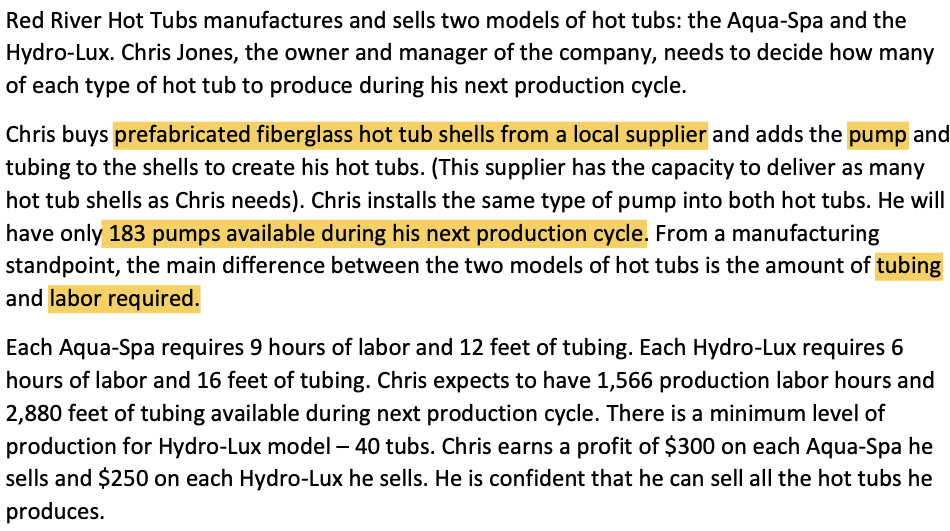 6) What is the value of objective function at its
