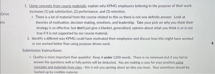 Please answer. Will upvote! 1. Using concepts