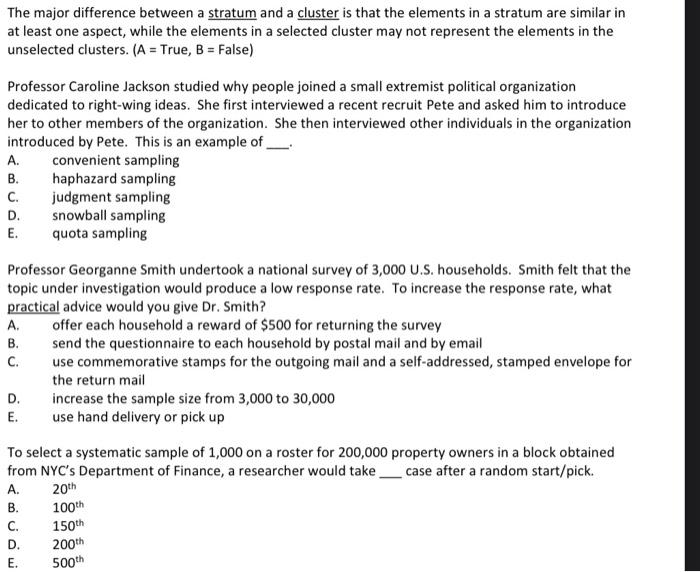 data research The major difference between a