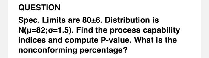 quality management question for industrial