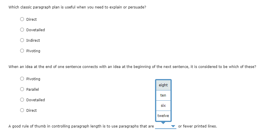 Learn It: Chapter 05 Organizing and Drafting