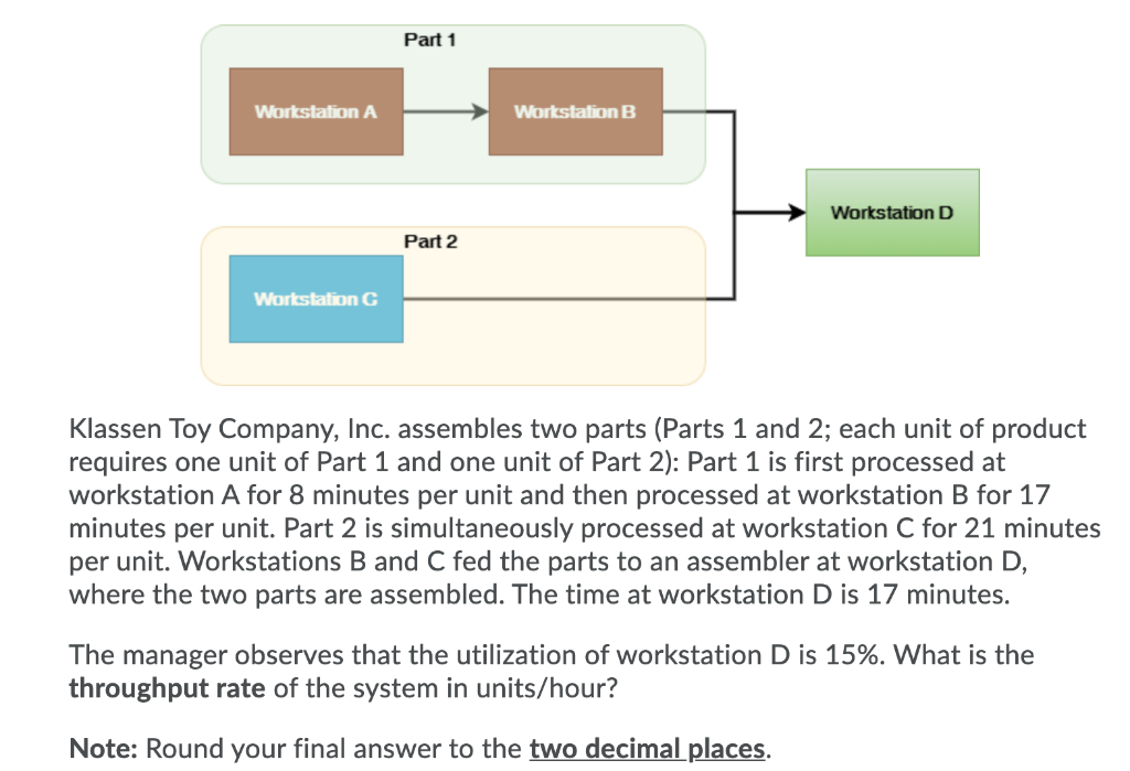 Part 1 Workstation A Workstation B Workstation D