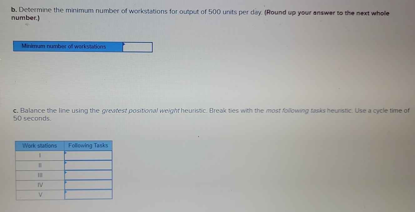 For the set of tasks given below, do the