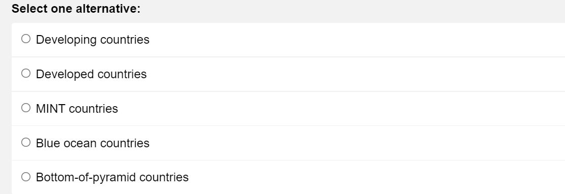 One of the forces restraining the growth of