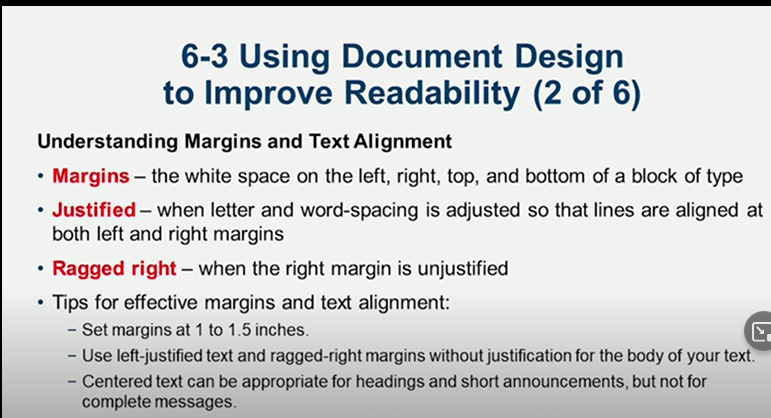 Learn It: Chapter 06 Revising Business Messages: