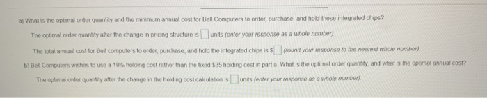 Bel Computers purchases integrated chips at $350