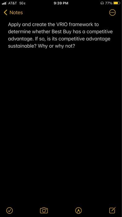 Il AT&T 5GE 9:39 PM 0 77% < Notes Apply and