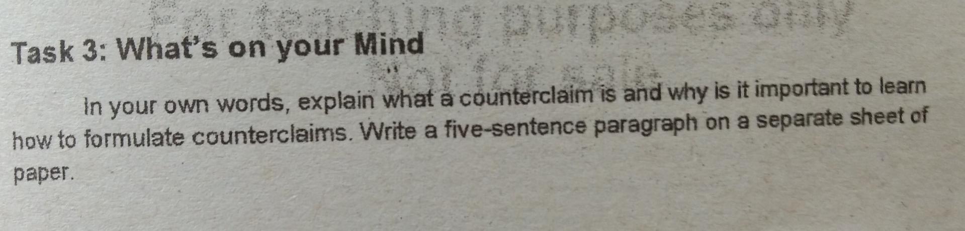 PLEASE ANSWER ALL THE TASKS COMPLETELY AND
