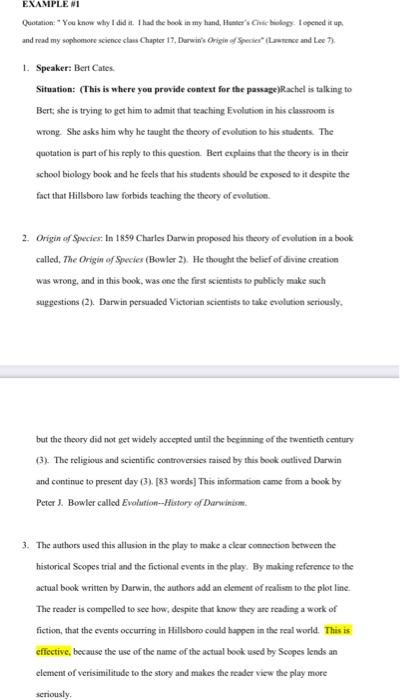 PLEASE SEE THE EXAMPLE BELOW ON HOW TO PROPERLY