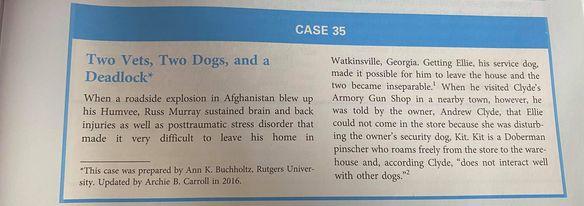 Case 35: Two Vets, Two Dogs, and a Deadlock.