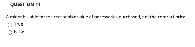 QUESTION 7 The Uniform Commercial Code section