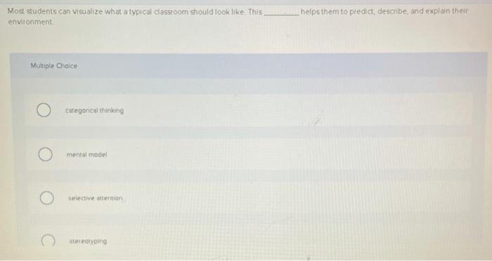 anyone please help? Most students can visualize