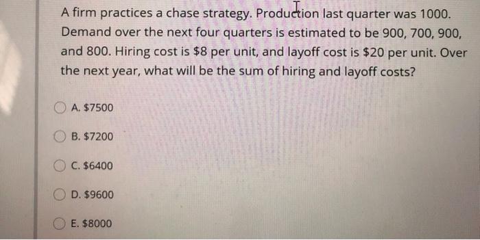 It costs $10 to make a single unit using regular