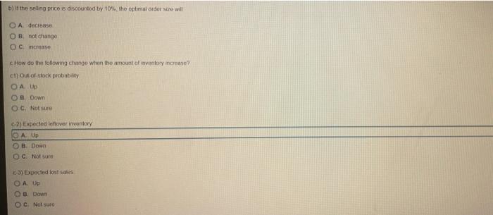 SCM Question 10, Instructor-created question