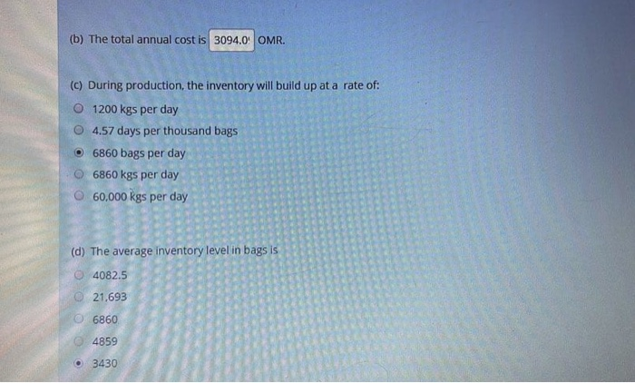 ed A chemical firm produces fertilizer in 50-kg