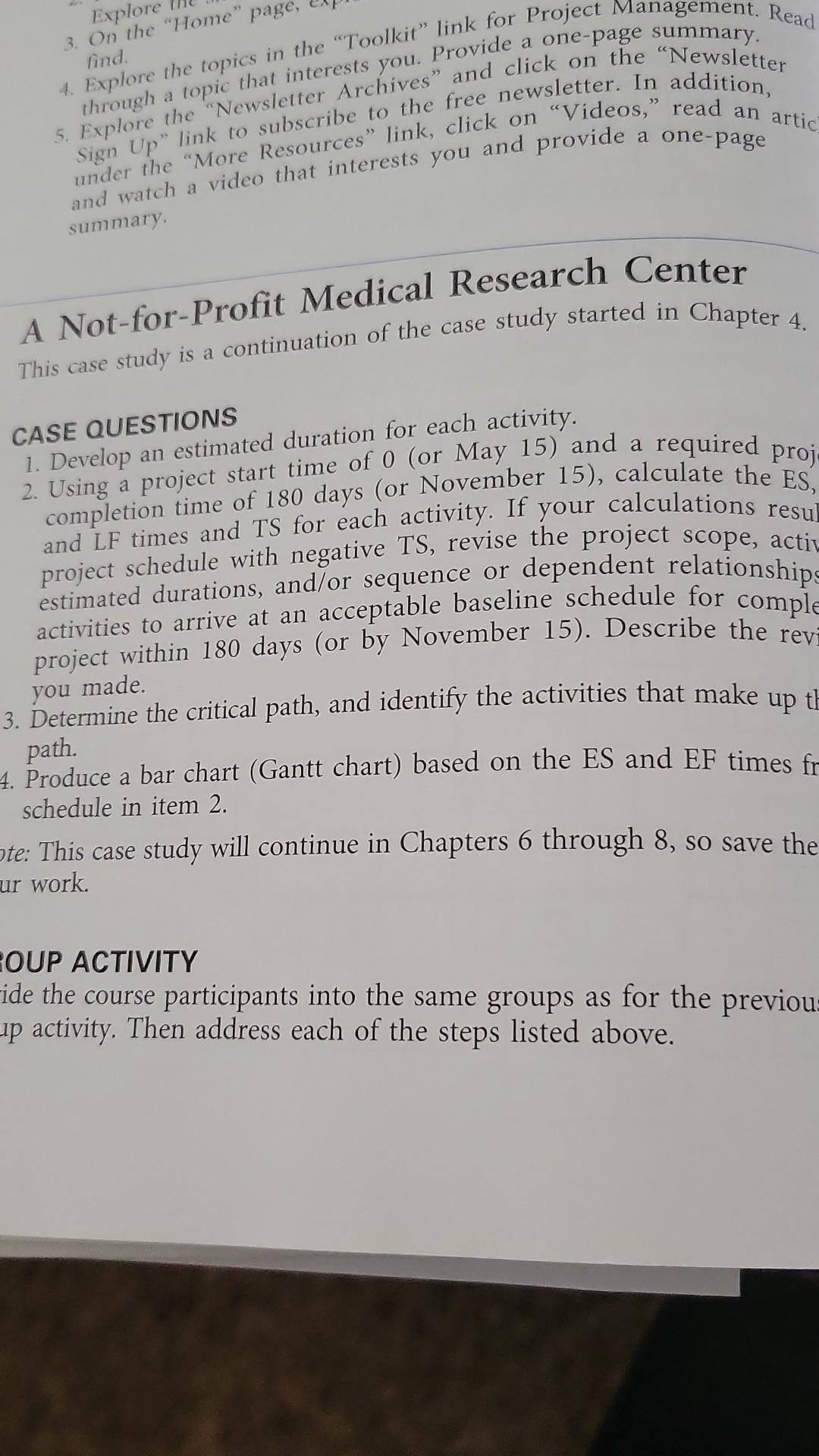 Explore 3. On the "Home" page, find. 4. Explore