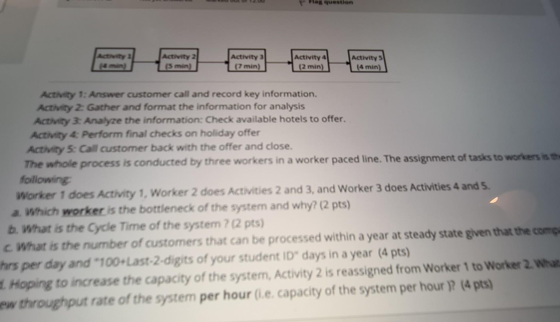 Plas question Act 1 Activity 2 (5 min) Activity 3