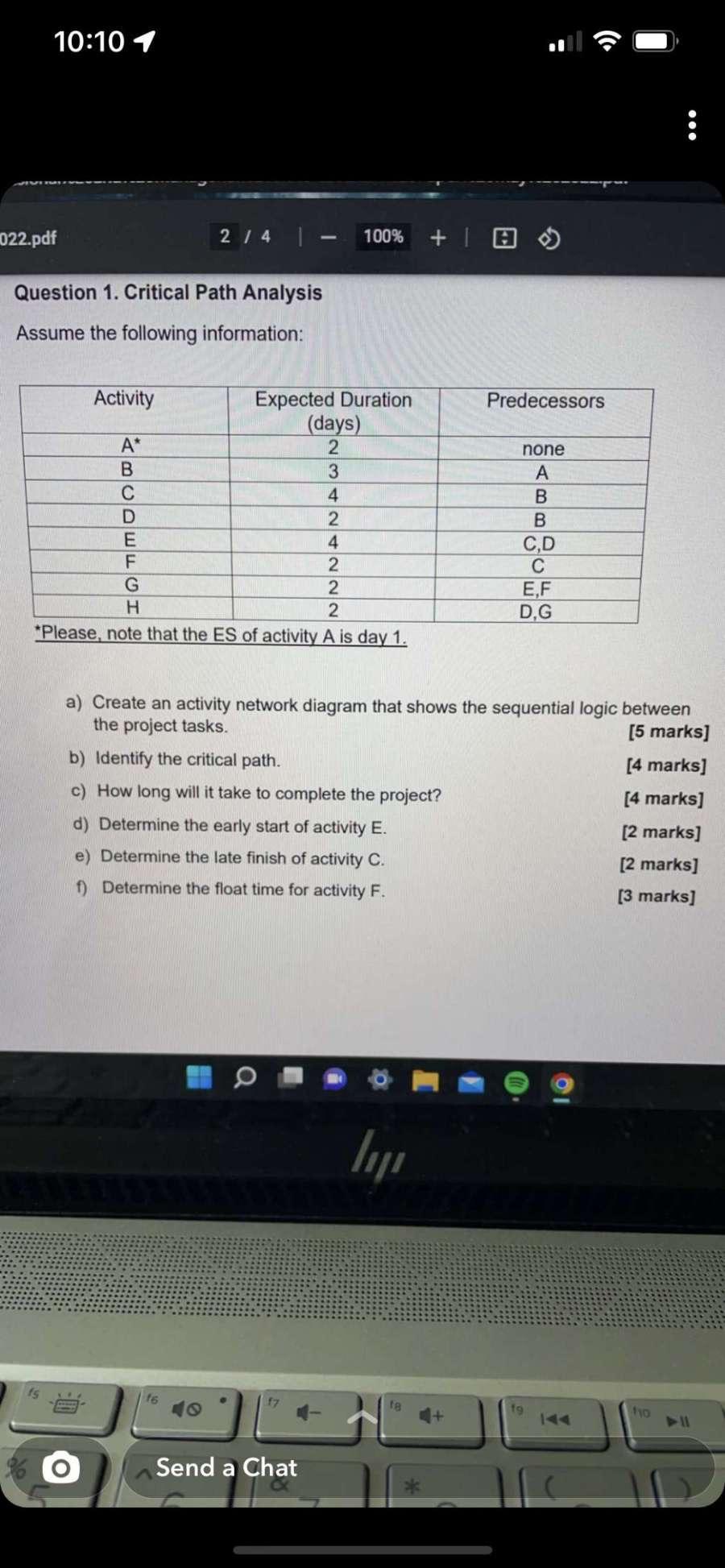 10:10 1 022.pdf 2 / 4 100% + 10 ) Question 1.