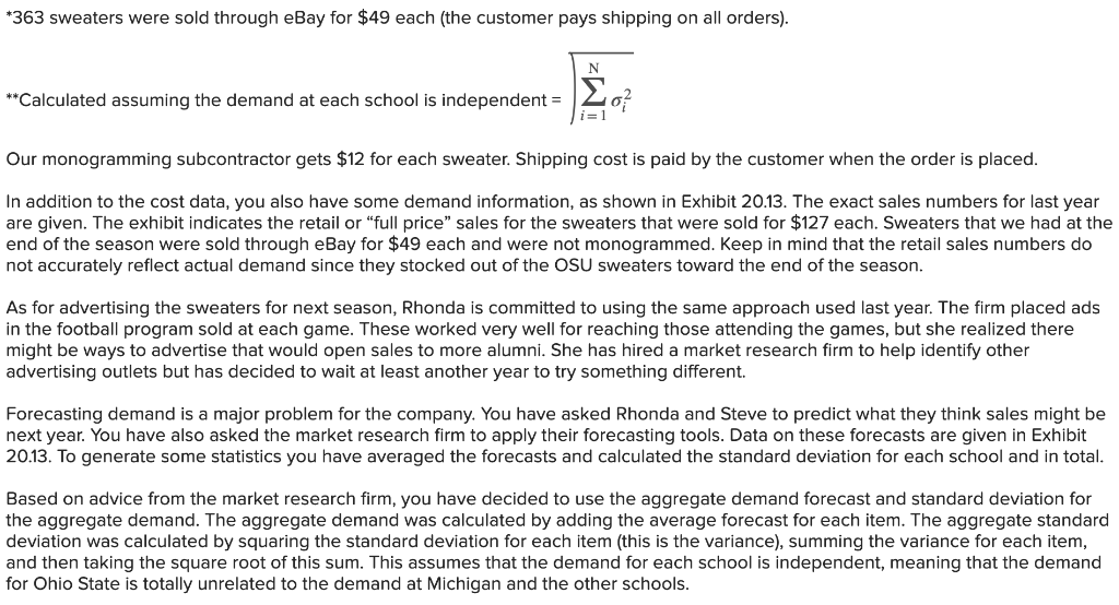 Big10Sweaters.com is a new company started last