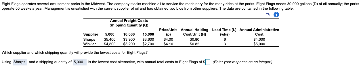 Please enter only the correct answer Eight Flags