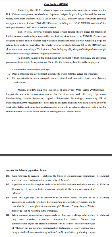 Cuse Study - MINISO Inspired by the 100 Yen shops