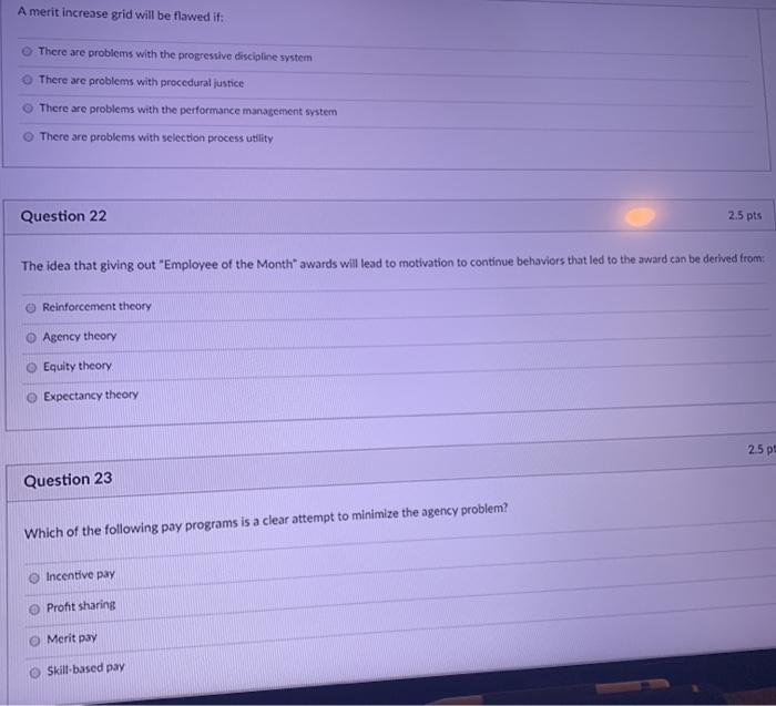 answer only for 21 A merit increase grid will be