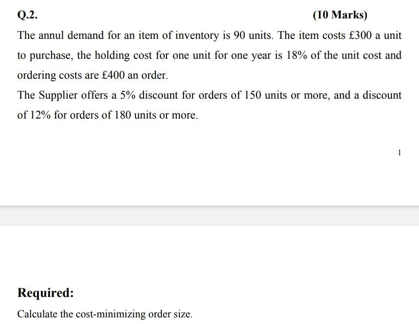 Old MathJax webview Q.2. (10 Marks) The annul