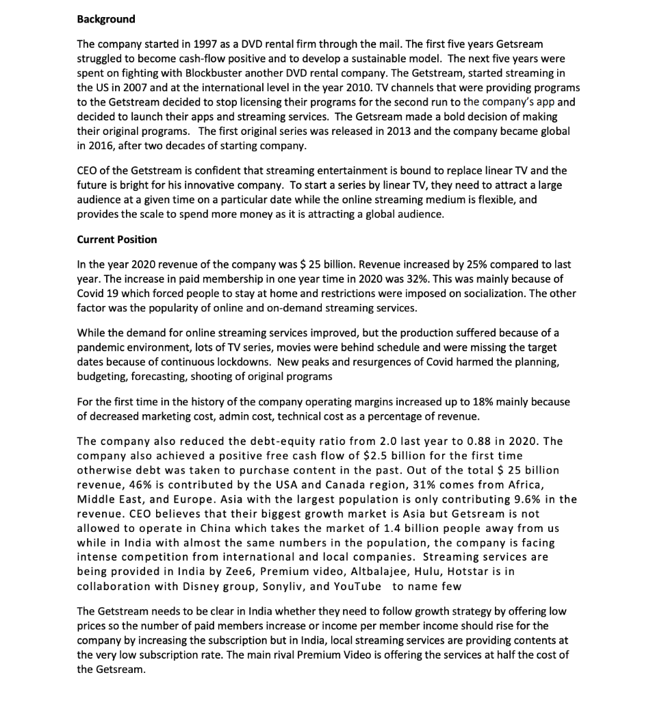 Kindly make Competitive Profile Matrix after