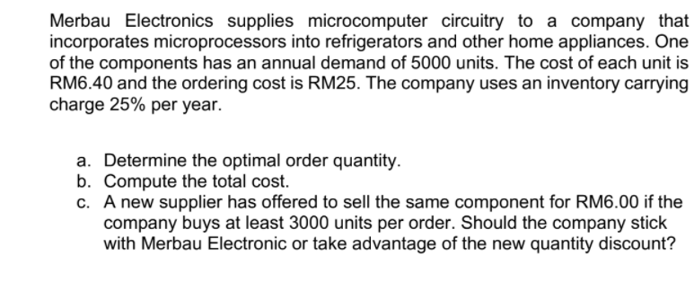 Merbau Electronics supplies microcomputer