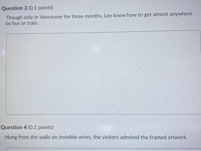 A misplaced modifier is a word, phrase or clause