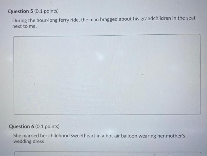 A misplaced modifier is a word, phrase or clause