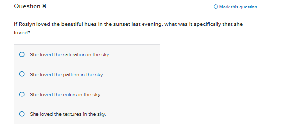 Question 6 O Mark this question How is proximity
