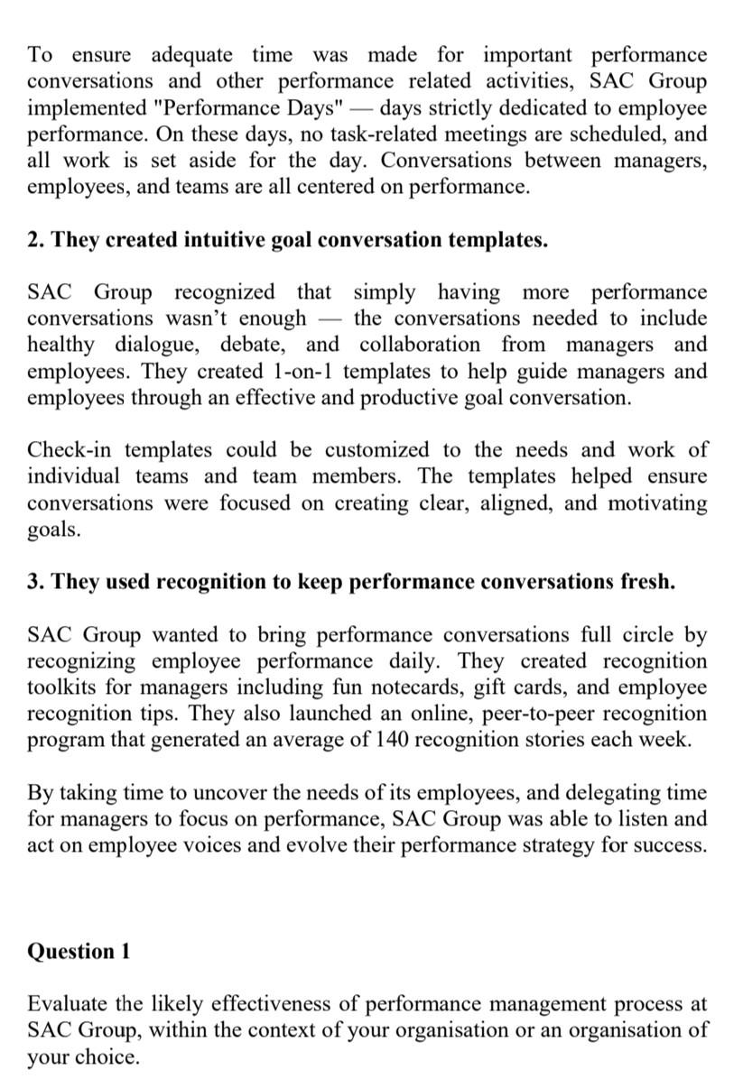 Read the article given below and answer BOTH