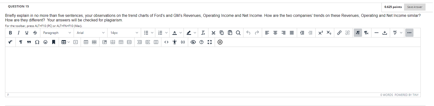 PLEASE HELP ASAP! 0.625 points Save Answer