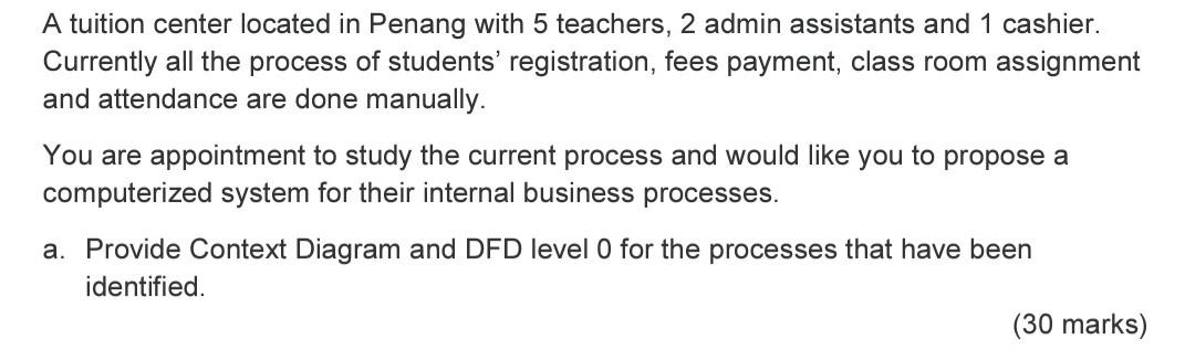 Information System Subject. please provide full