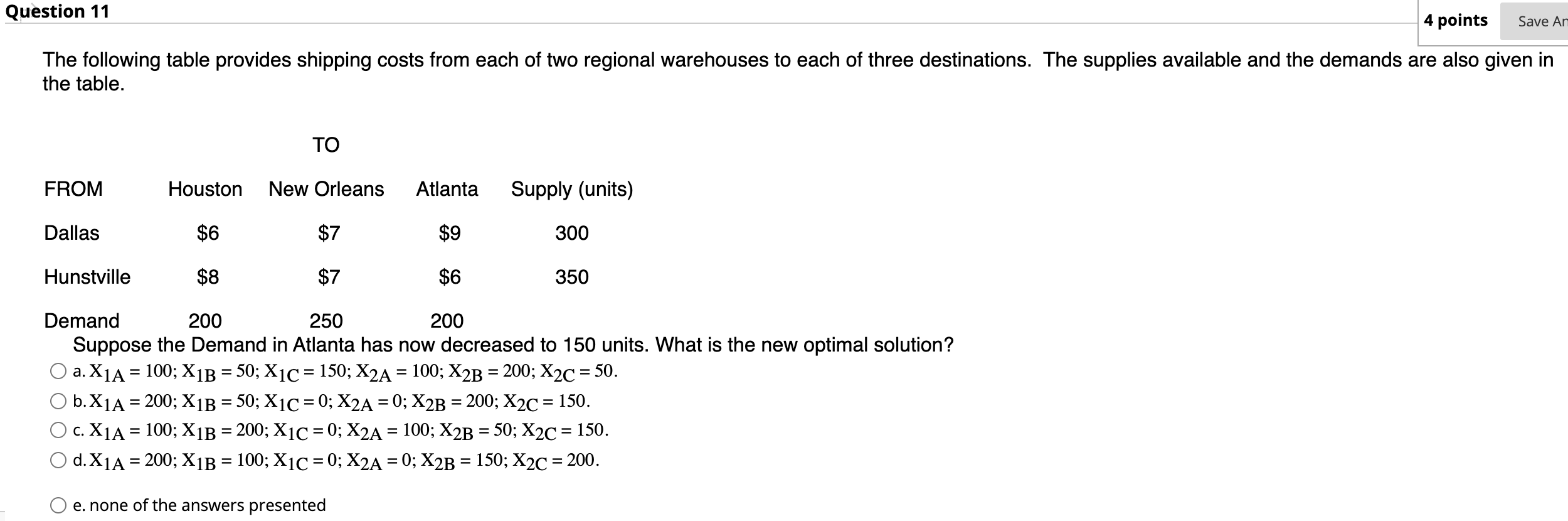 Please provide Excel worksheet on how to derive