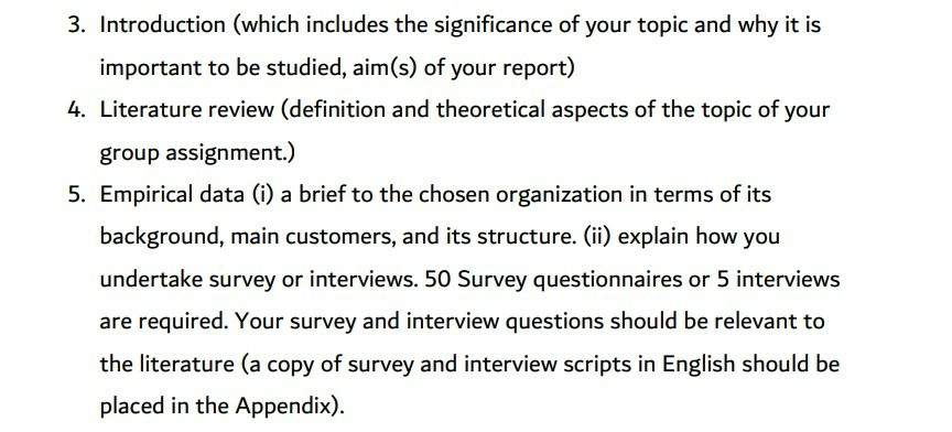 Topic: Customer satisfaction in qualityoriented