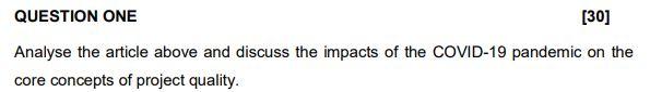 READ THE ARTICLE BELOW AND ANSWER THE QUESTIONS