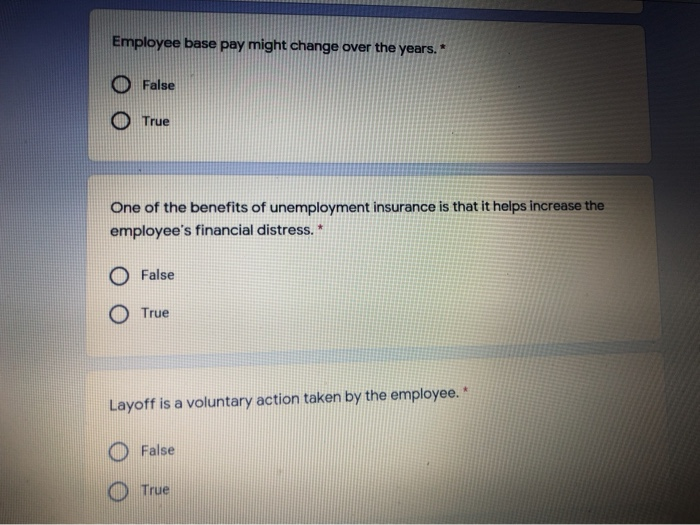 Employee base pay might change over the years.