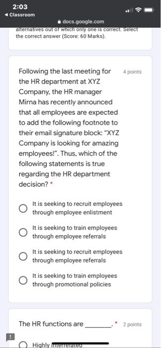 2:03 Classroom docs.google.com alternatives out