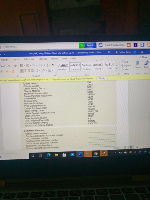 Q Search Quick Email Access Intro_ERP Using