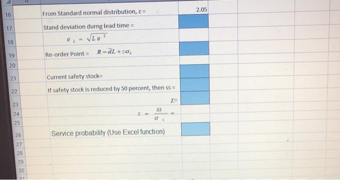 Problem 2. The annual demand for a product is