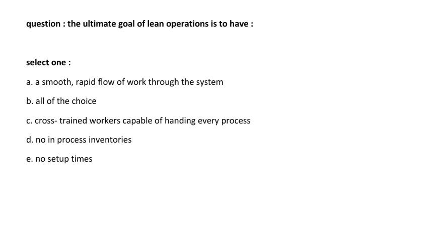 question :in a service setting, the aggregate