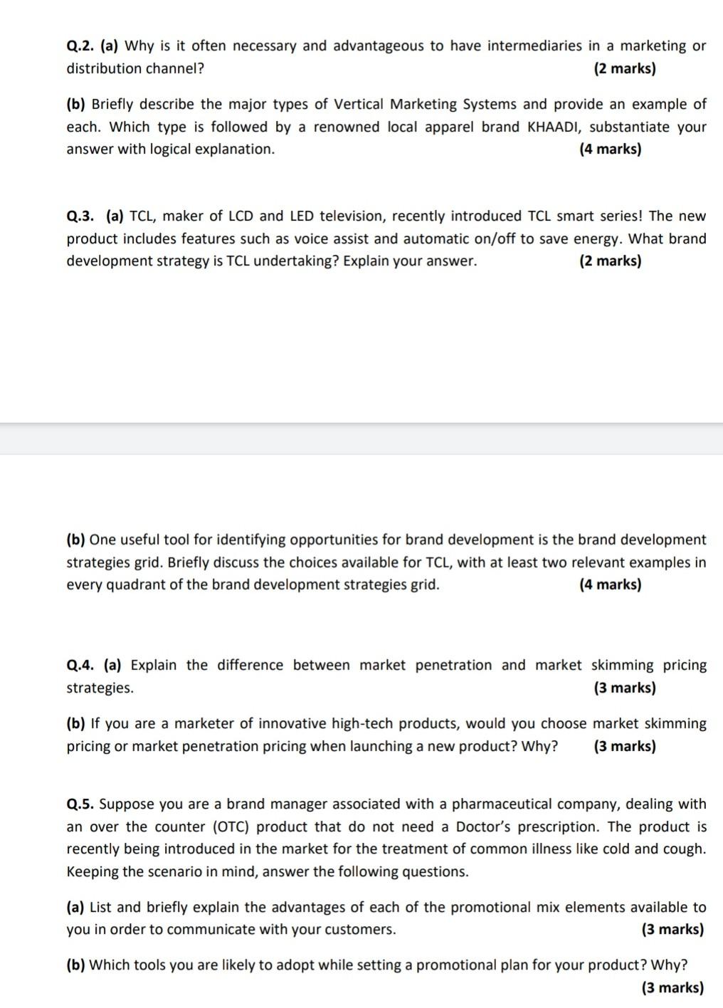 Kindly answer according to the pattern and asap