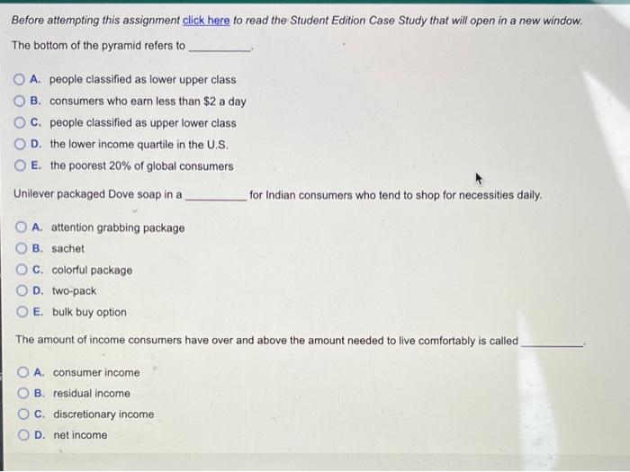 Before attempting this assignment click here to