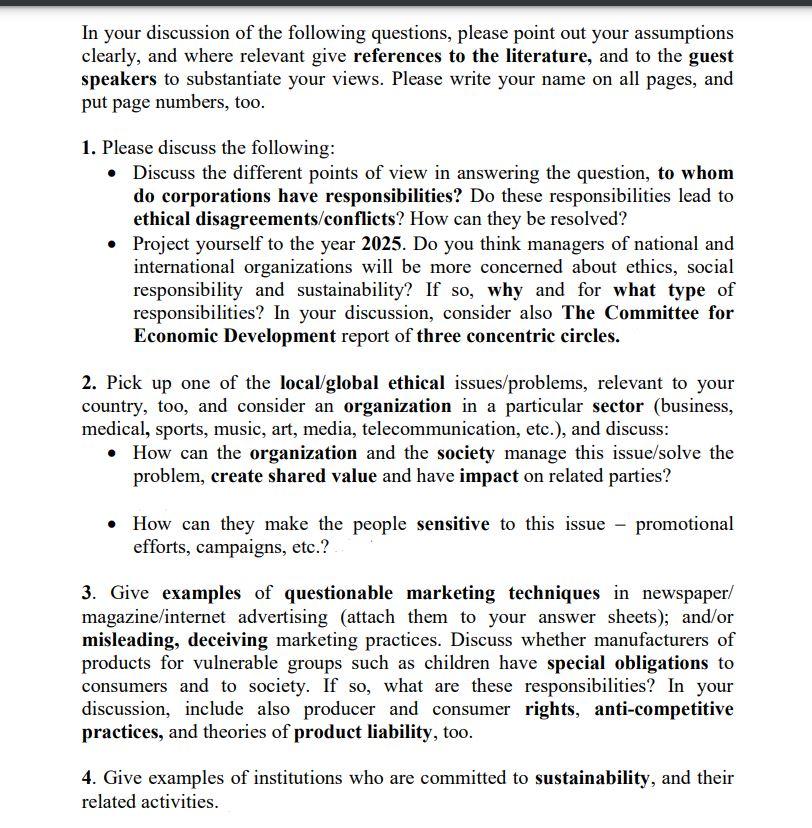 Could you please answer all or give hints? The